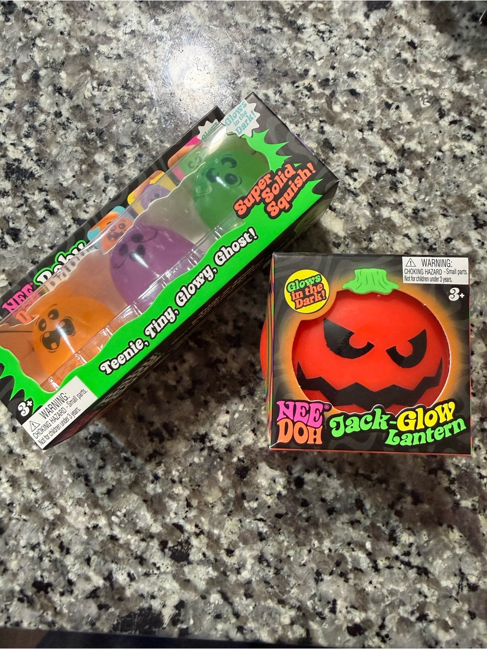 Needoh Halloween Bundle: Baby Boos + Jack Glow Lantern